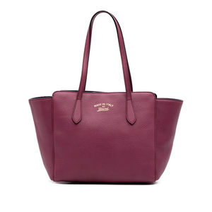Pre-Loved Gucci Medium Dollar Calfskin Swing Tote